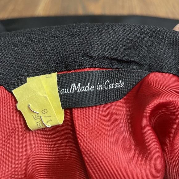 Samuelsohn Black Wool Sport Coat 42R Alton Super 110s Made in Canada Dry Cleaned - Picture 13 of 13